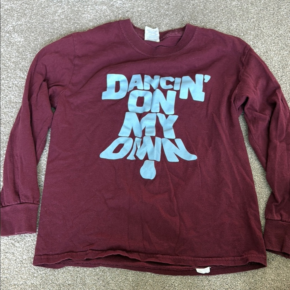 Port and Company Maroon Long Sleeve Tee